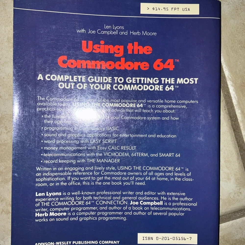 Using the Commodore 64 Len Lyons 1984